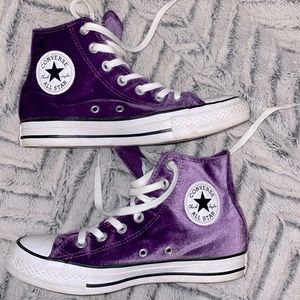 Purple converse!